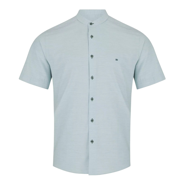 DG's Drifter Plain Linen Look Short Sleeve Shirt