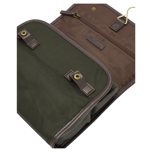 Barbour Wax Hanging Washbag