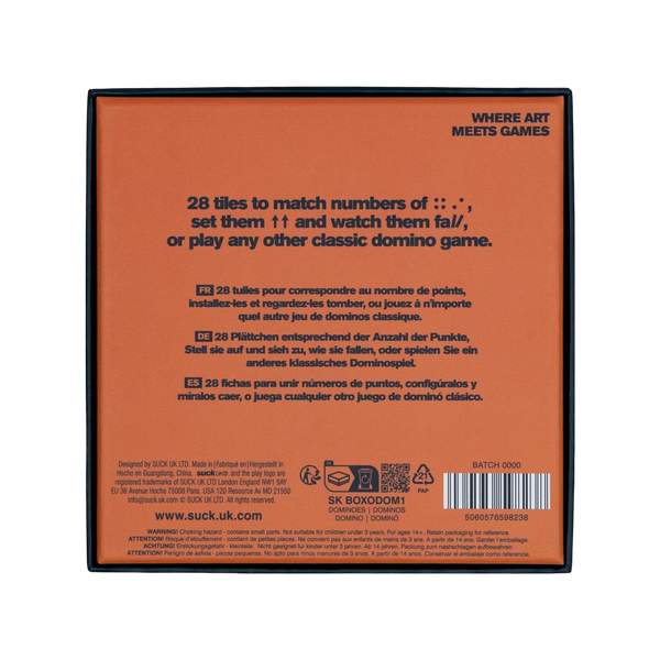 Suck UK Boxo - Dominos