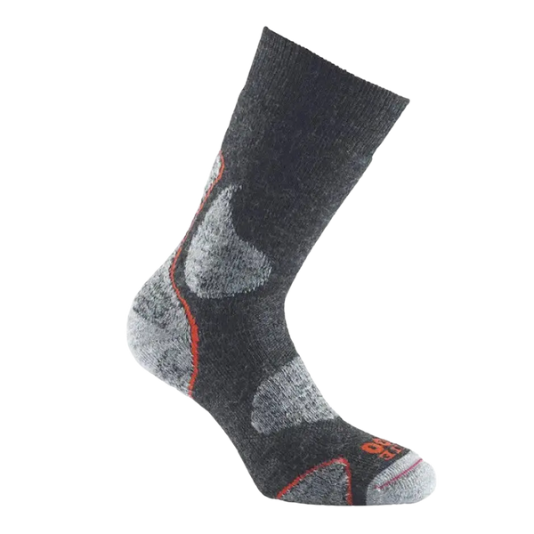1000 Mile 3 Season Walk Socks for Men in Charcoal