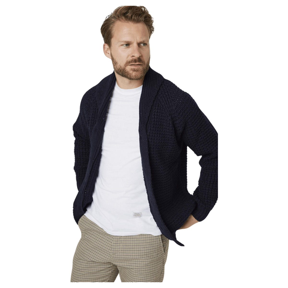 Peregrine Waffle Shawl Cardigan Coes