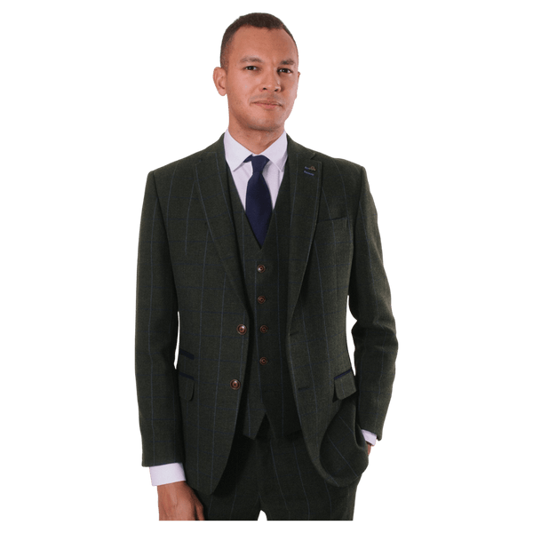 Antique Rogue Hooper Tweed Check Suit Jacket
