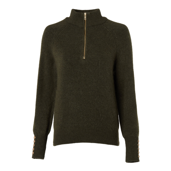 Holland Cooper Tori Quarter Zip Knit