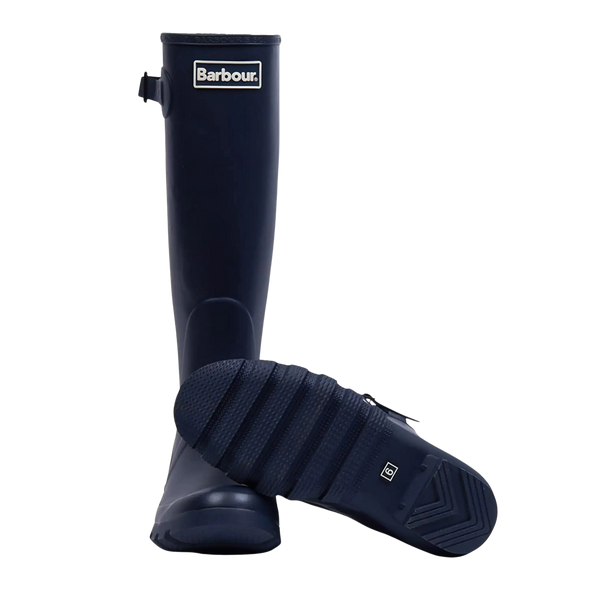 Barbour Bede Wellington Boots in Navy