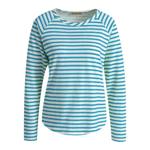 Smith & Soul Basic Sweat Striped Top for Women