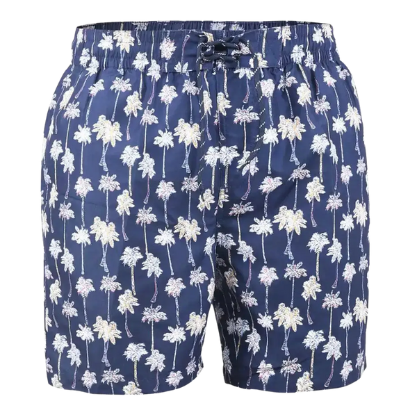 Duke Bradwell Palm Tree Swim Shorts for Men