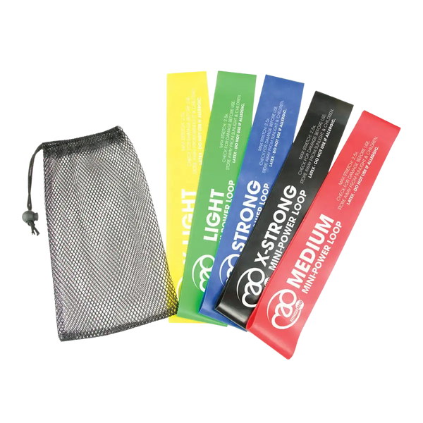 Fitness Mad Mini Power Loops - Set Of 5