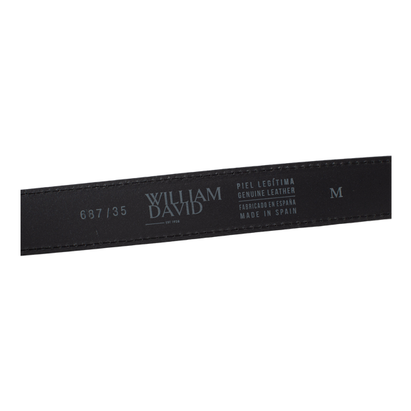 William David Classic Leather Belt