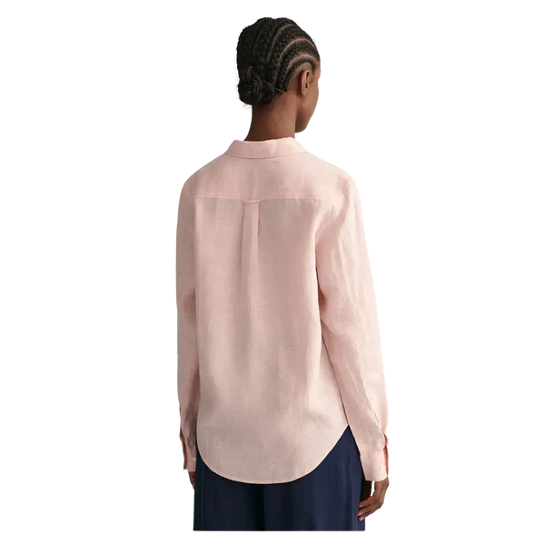 GANT Regular Fit Linen Chambray Shirt