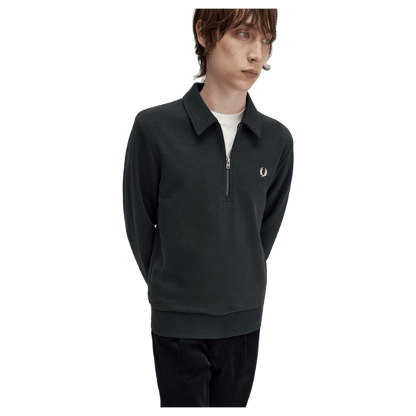 Fred Perry 1/4 Zip Collar Sweatshirt for Men