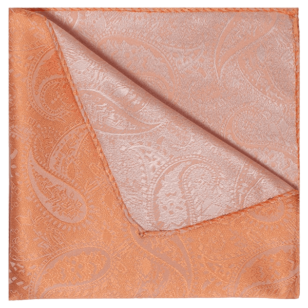 Golding Paisley Jacquard Plain Woven Pocket Square