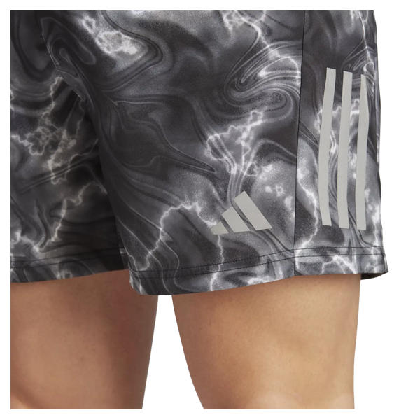Adidas Own The Run All Over Print Shorts for Men