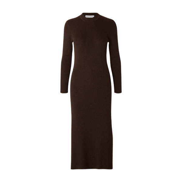 Selected Femme Eloise Long Sleeve Knitted Midi Dress for Women