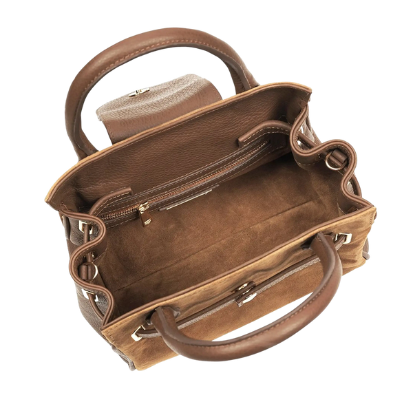 Fairfax & Favor Mini Windsor Handbag for Women in Tan