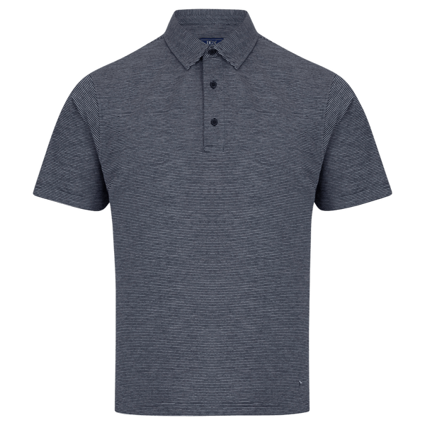 Douglas Fine Stripe Polo Shirt for Men