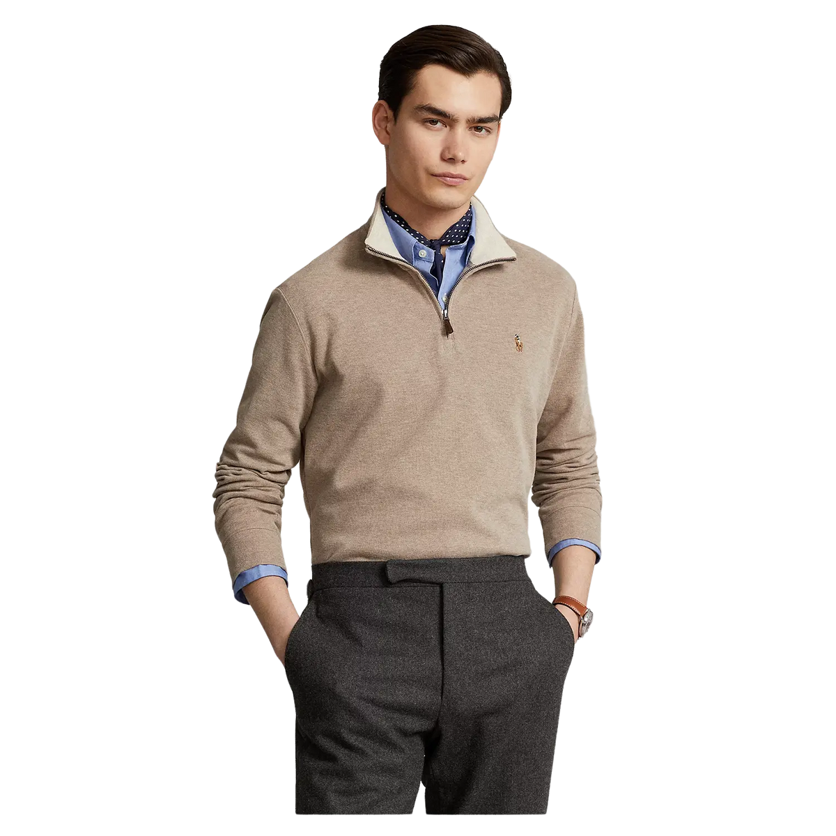 Polo ralph lauren half zip jumper shop