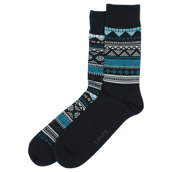 Levi's Regular Cut Fairisle Boot Socks