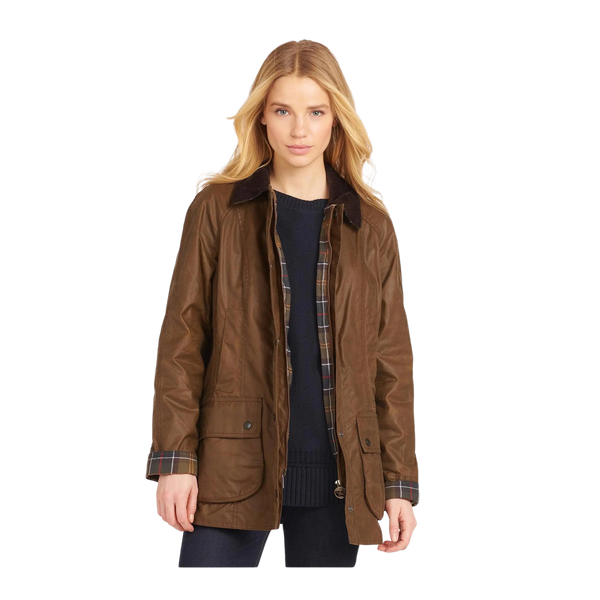 Barbour Beadnell Jacket for Women in Tan