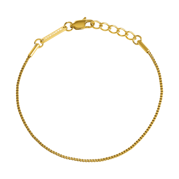 Bartlett Box Chain 1.2mm Bracelet