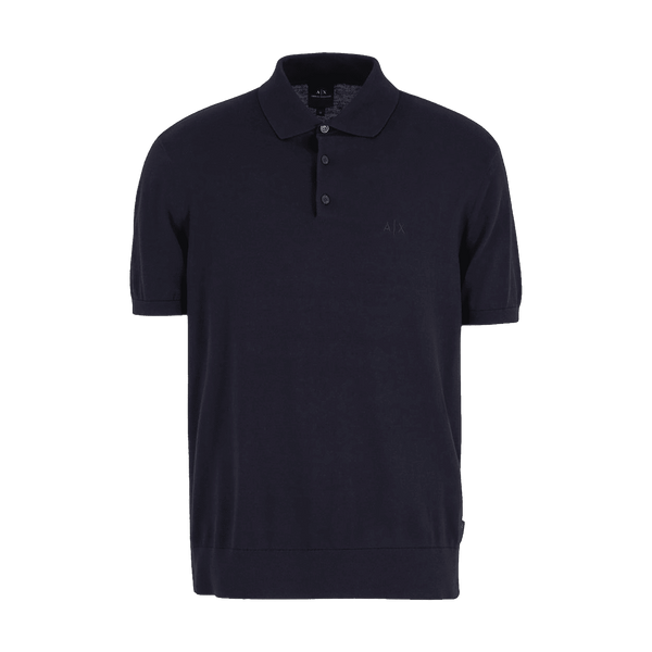 Armani Exchange Knitted Polo Shirt for Men
