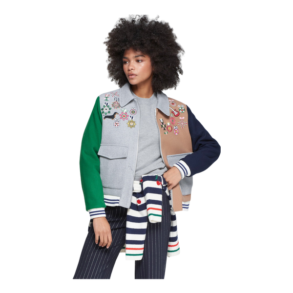 Vilagallo Bomber Emb Jacket