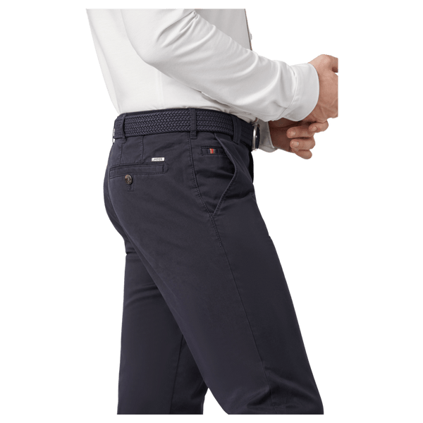 Meyer Roma Light Weight Chino in Navy