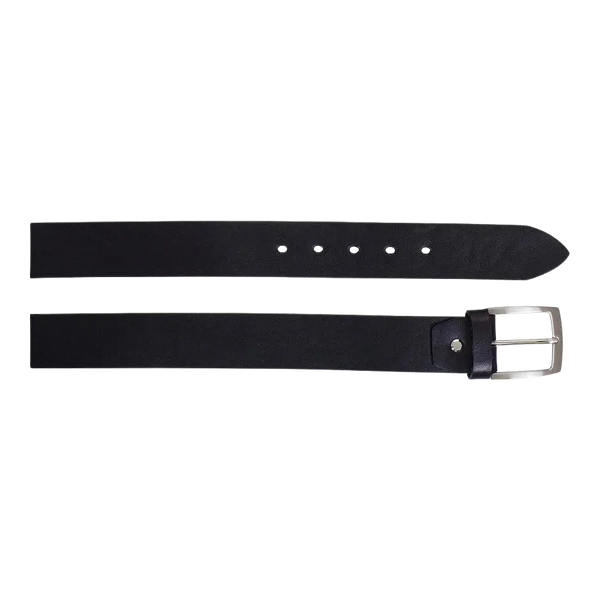 Robert Charles Leather Belt 7307 in Black 40mm
