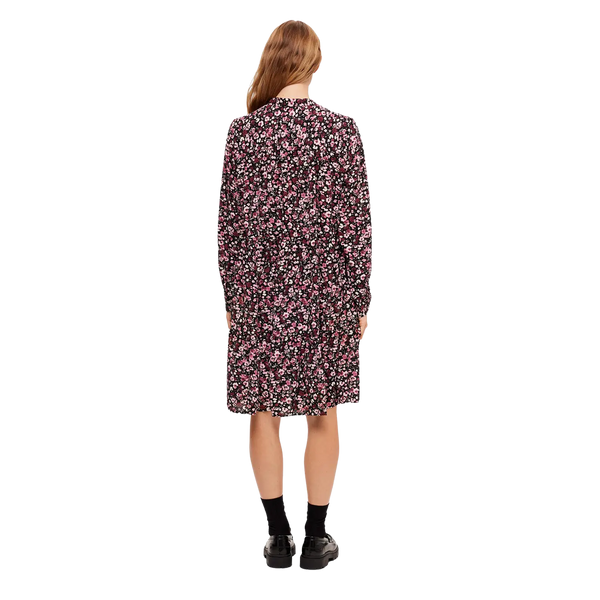 Selected Femme Mivi Long Sleeve Short Dress for Women