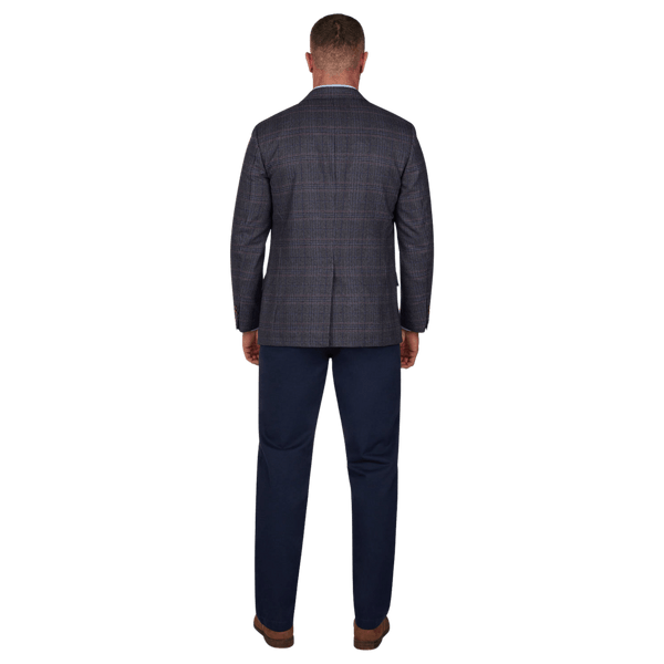 Raging Bull Check Wool Blazer for Men