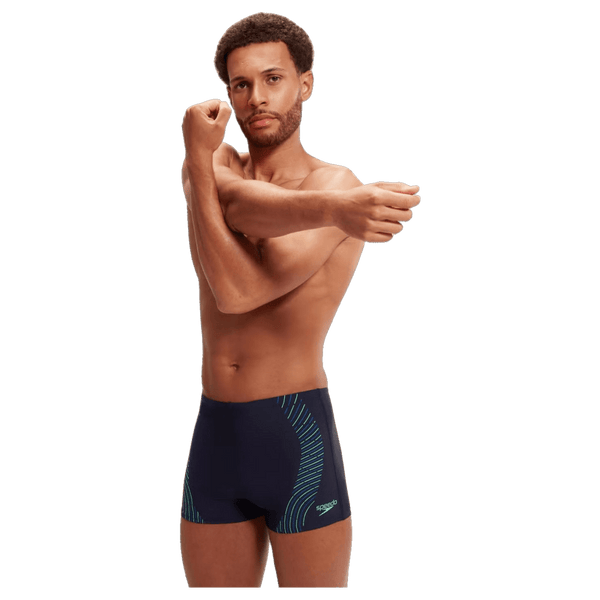 Speedo Duo Logo Print Aqua Shorts for Men