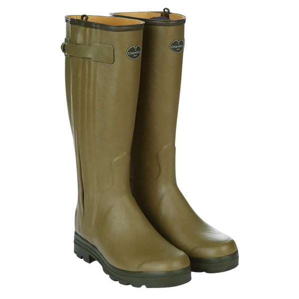 Le Chameau Chasseur Leather Lined Wellington