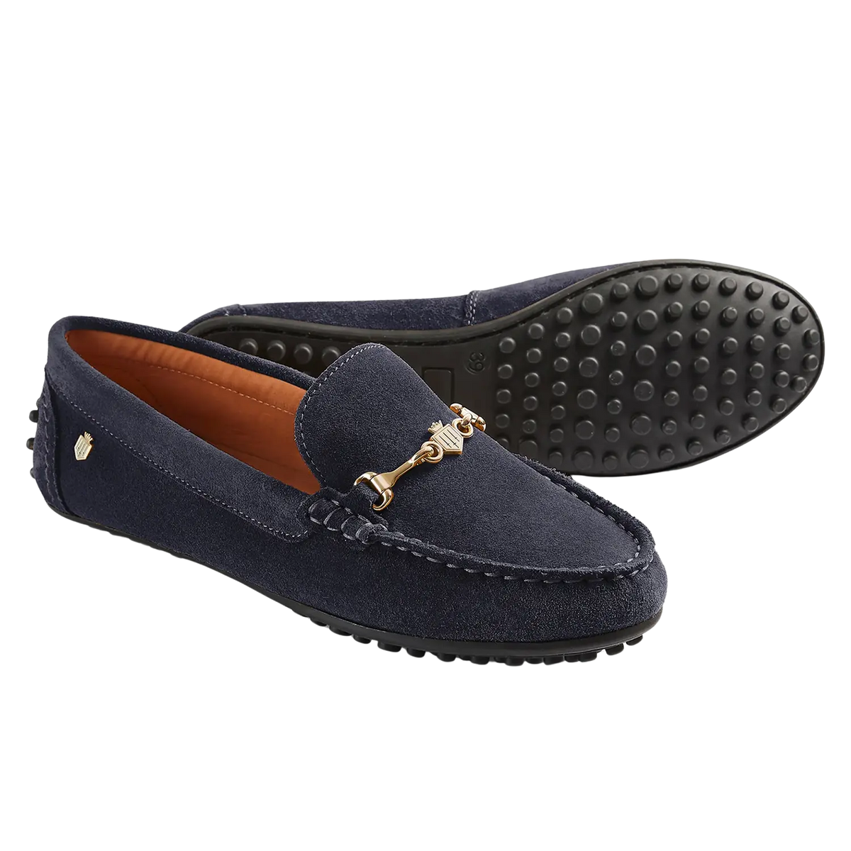 Fairfax & Favor Trinity Suede Driver Loafer For Women Coes