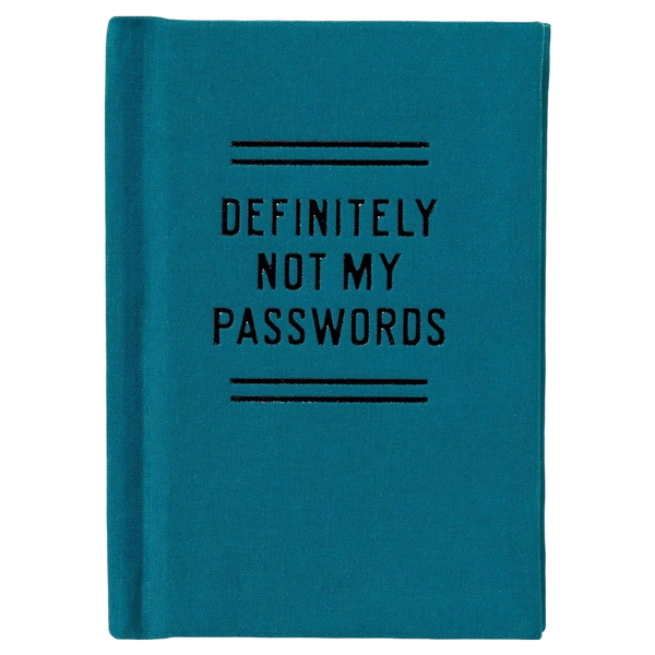 Definitely Not My Passwords Tiny Diary