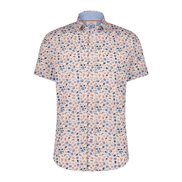 A Fish Named Fred Lobster Short Sleeve Shirt
