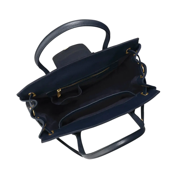 Fairfax & Favor Windsor Handbag in Navy