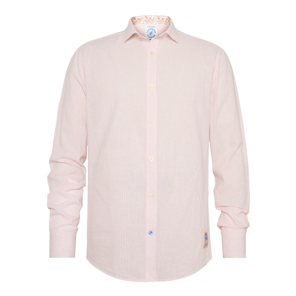 A Fish Named Fred Stripe Linen Shirt