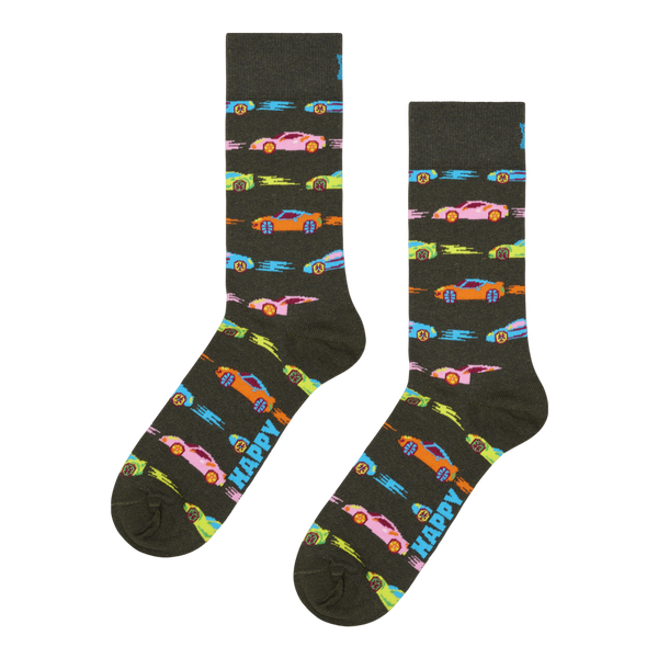 Happy Socks Car Stripe Socks