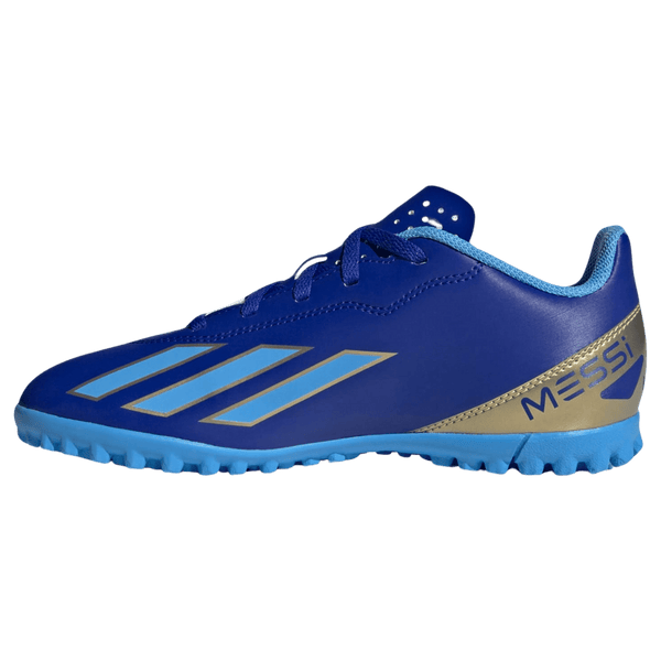 Adidas X Crazyfast Club Messi Astro Football Boots for Kids