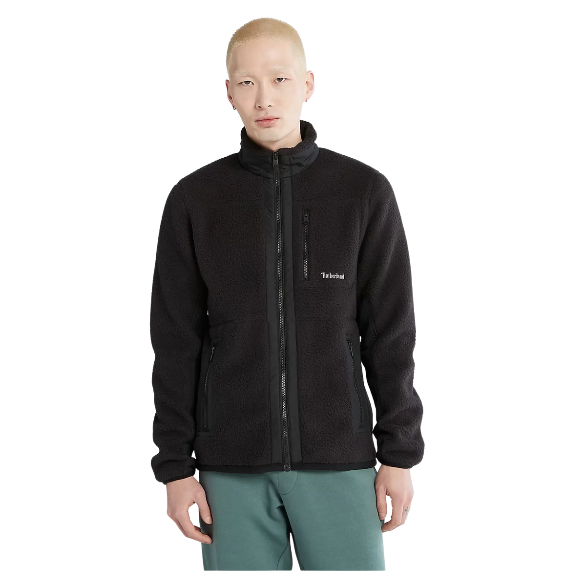 Timberland Mixed Media Sherpa Fleece Coes