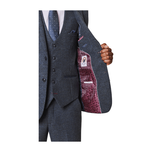 Marc Darcy Marlow Tweed Blazer for Men