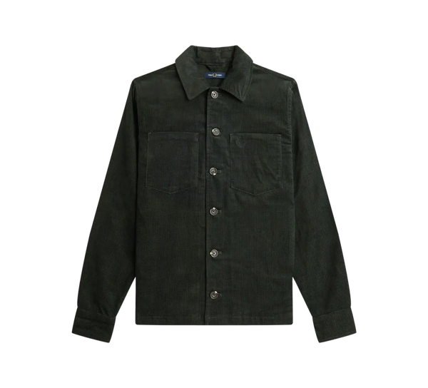 Fred Perry Waffle Corduroy Overshirt for Men