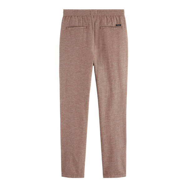 Scotch & Soda Warren Straight Fit Cotton Linen Jogger