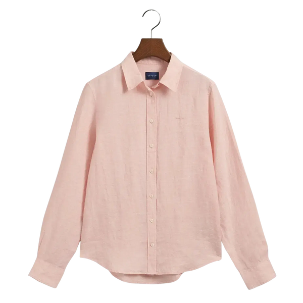 GANT Regular Fit Linen Chambray Shirt