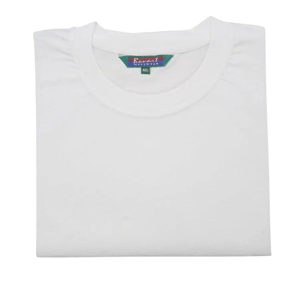 KAM Jeanswear T-Shirt for Men in White 2XL - 8XL