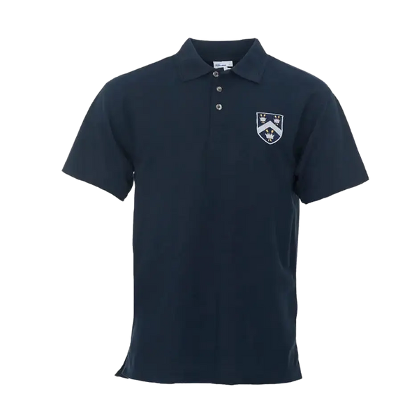 Old Framlingham Old Framlinghamian Crested Polo Shirt - Navy