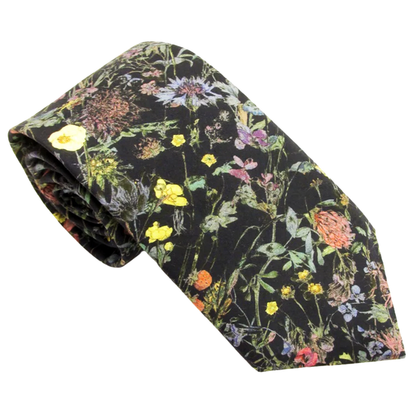 Van Buck Extra Long Tie Made With Liberty Fabric