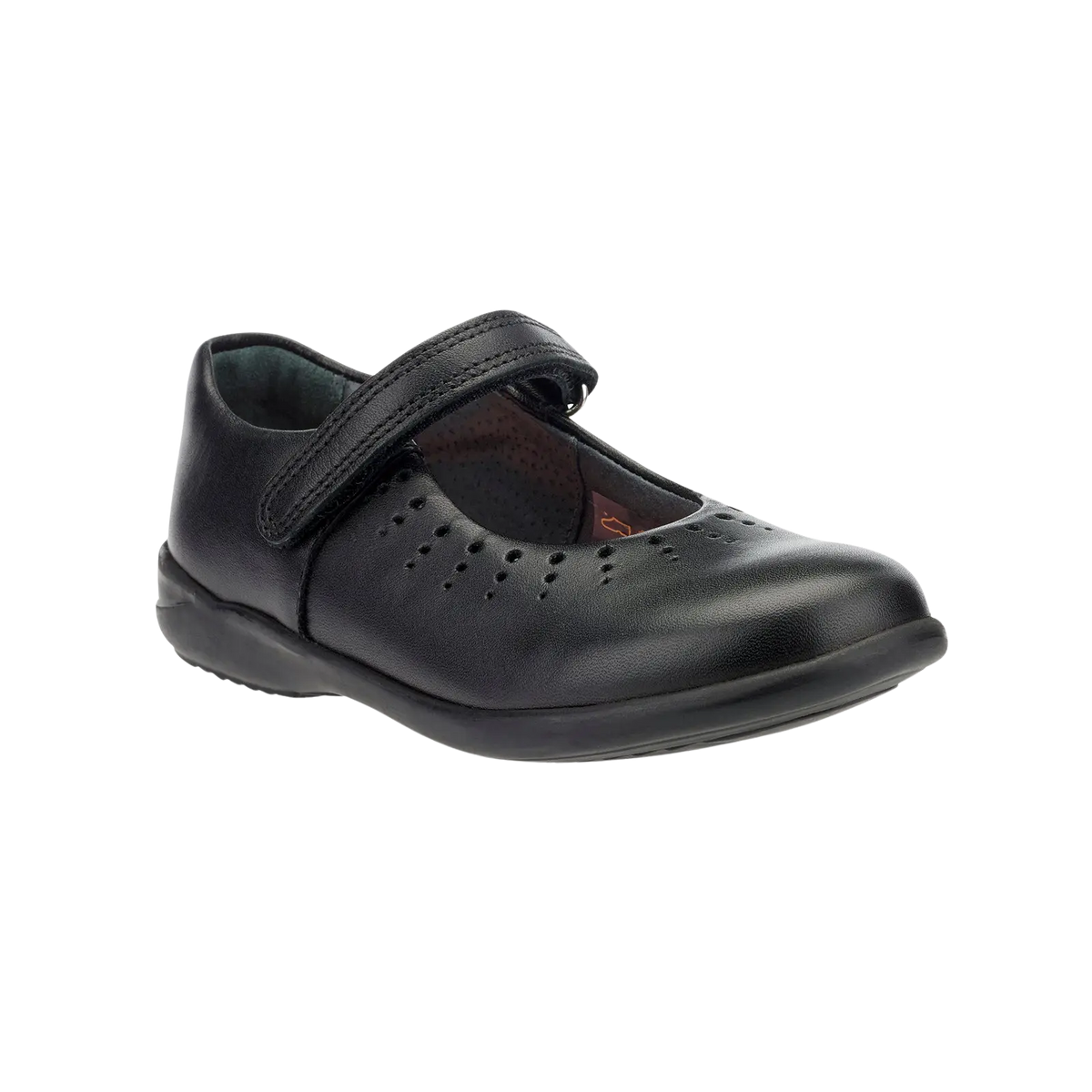 Mary Jane School Shoes For Girls In Black Coes