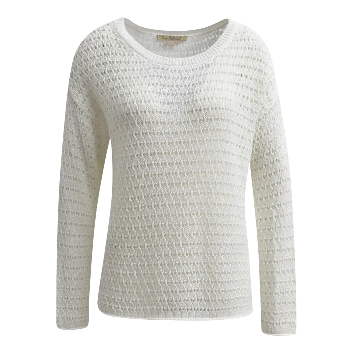 Smith & Soul Crochet Knitted Jumper For Women Coes