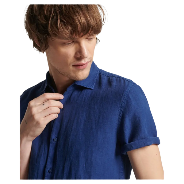 Superdry Studios Casual Linen Shirt for Men