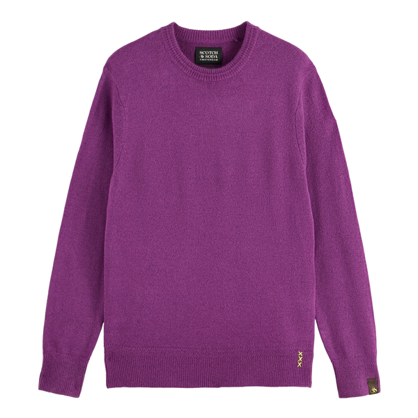 Scotch & Soda Soft Knit Regular Fit Crew Neck